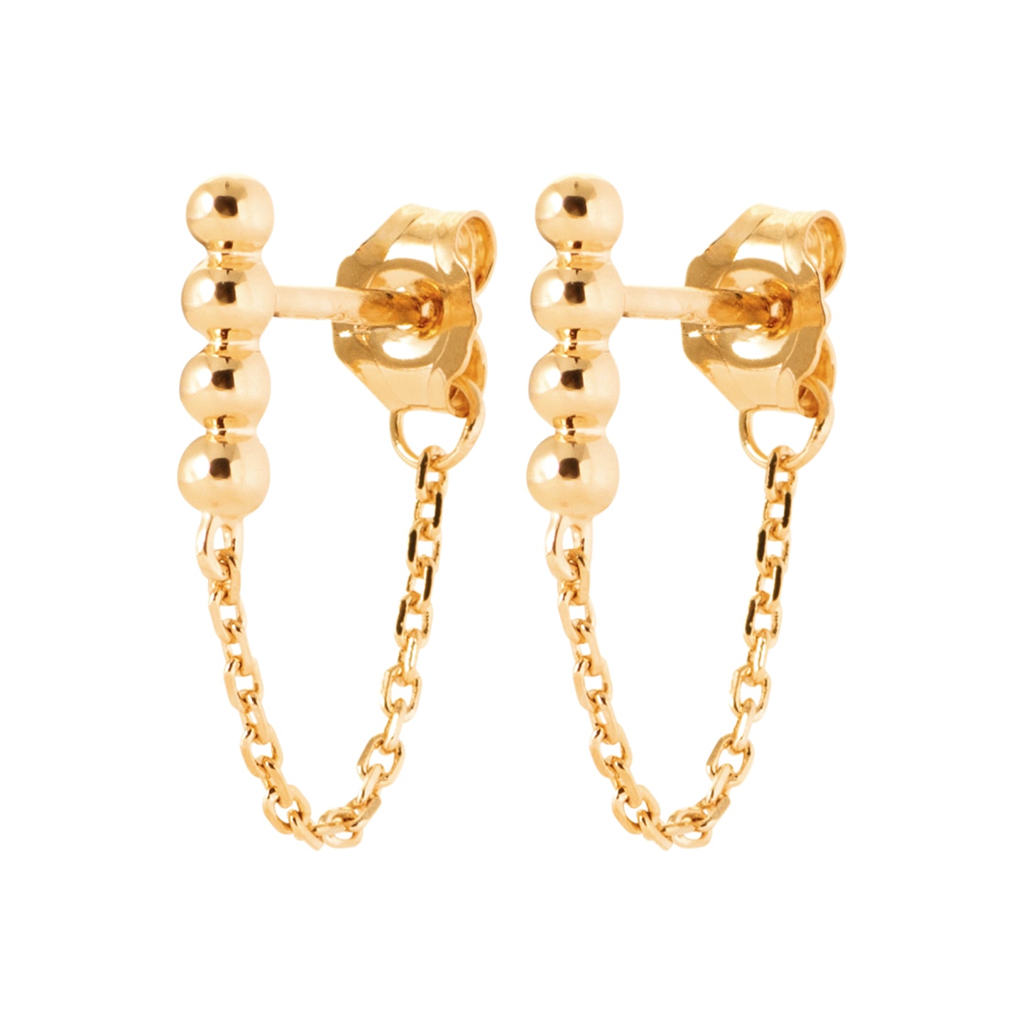 Boucles pendantes boules