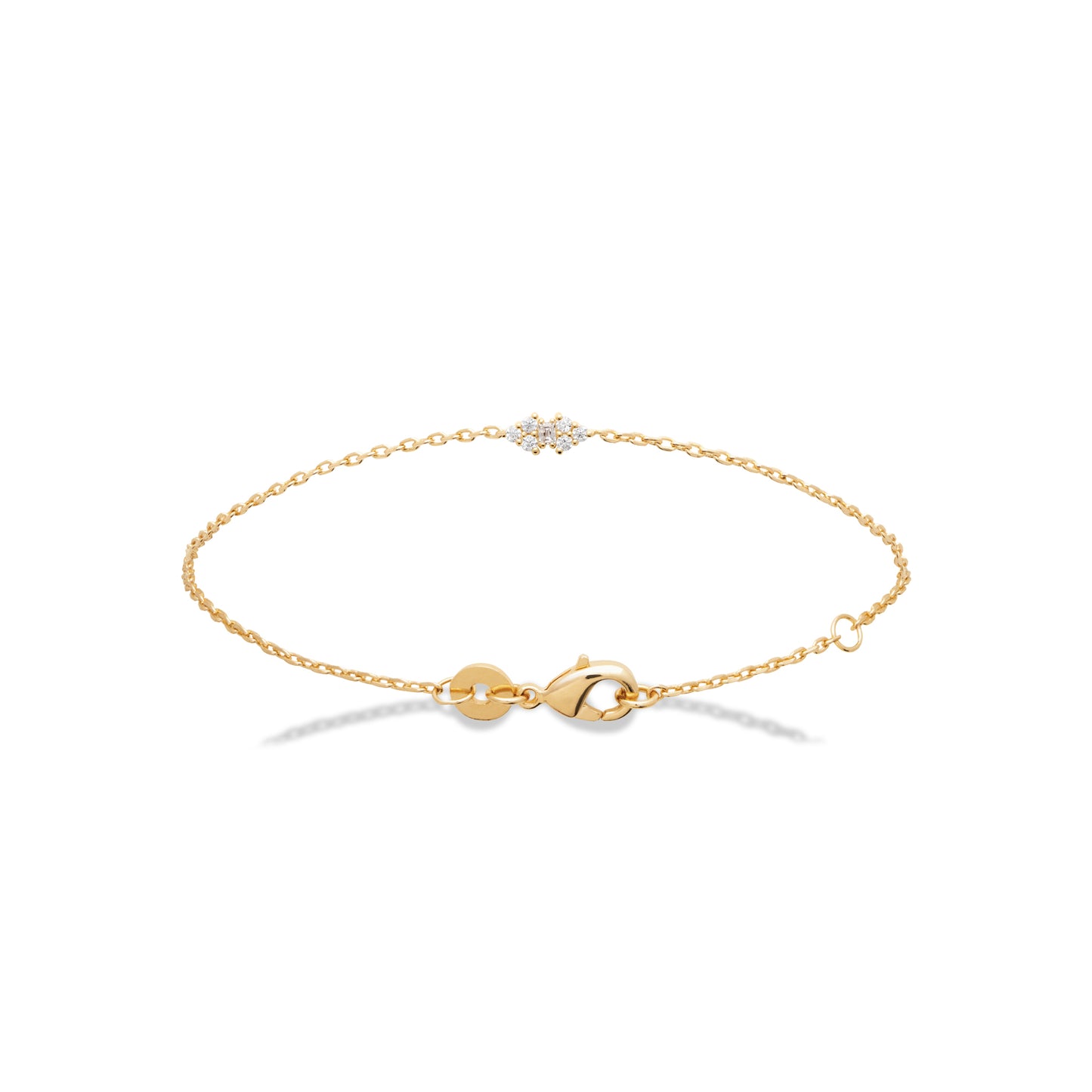 Bracelet diamants losanges