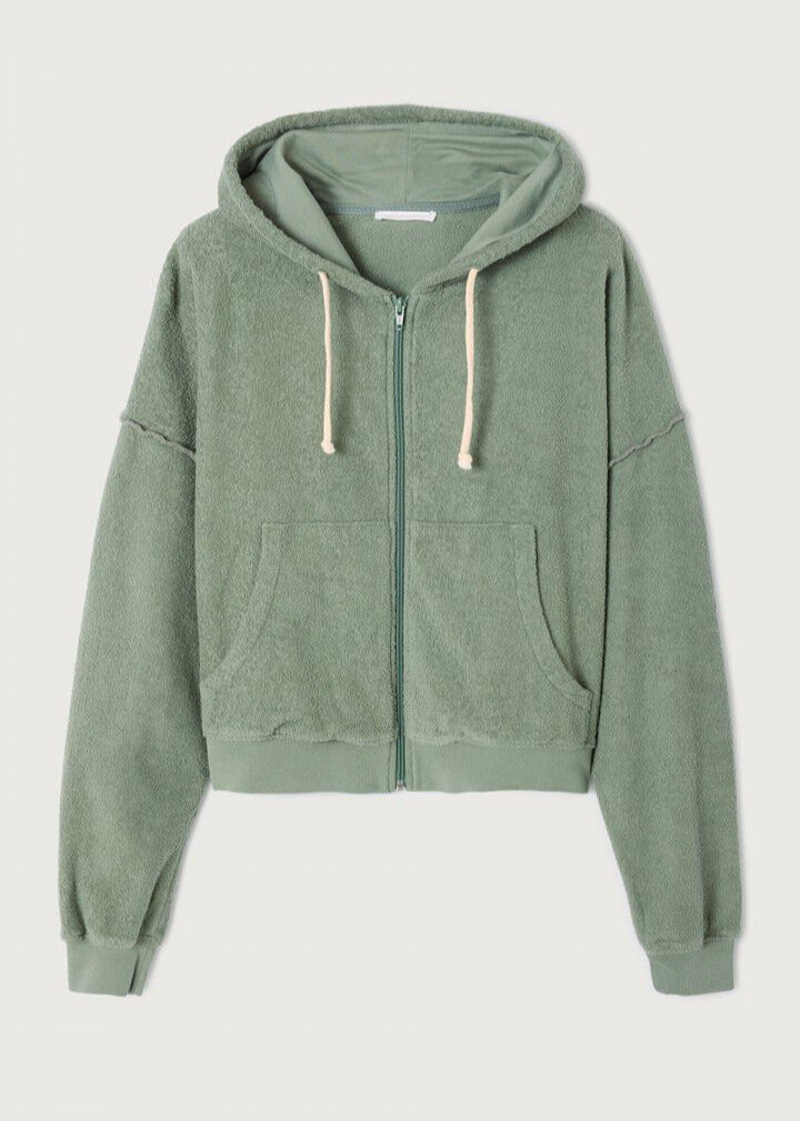Sweat Zippé Bobypark Argile