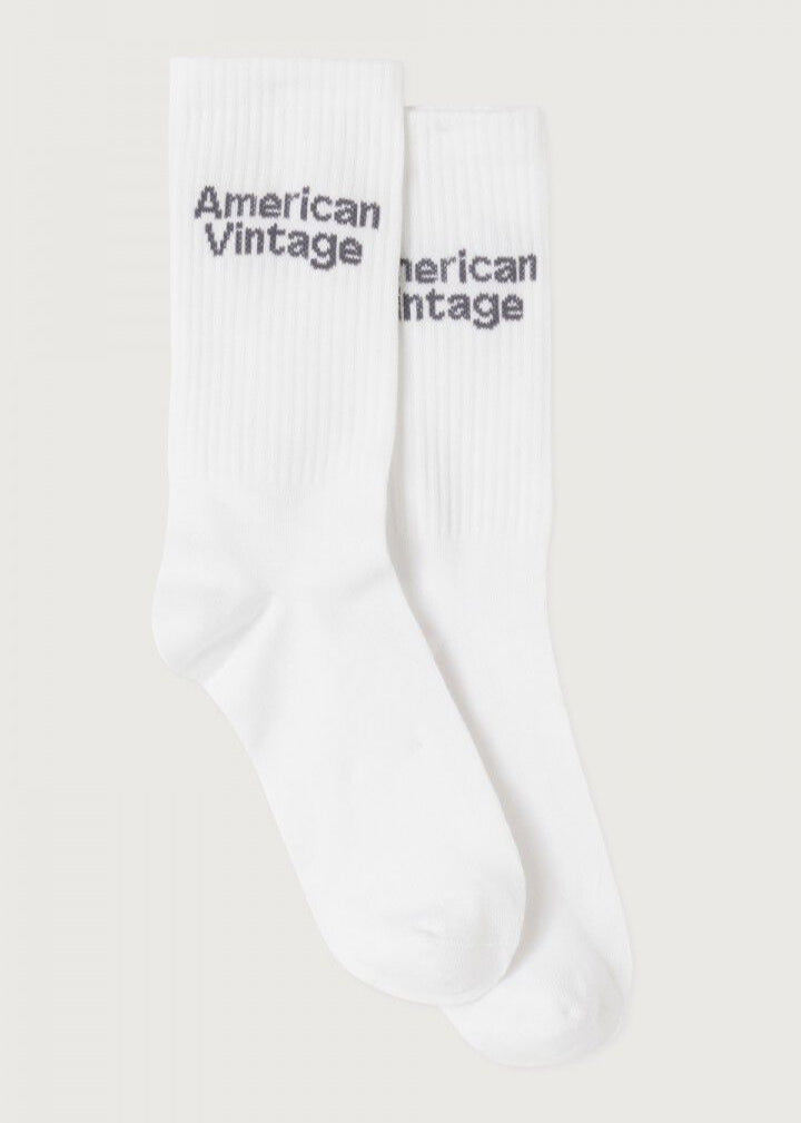 Chaussettes American Vintage Blanc