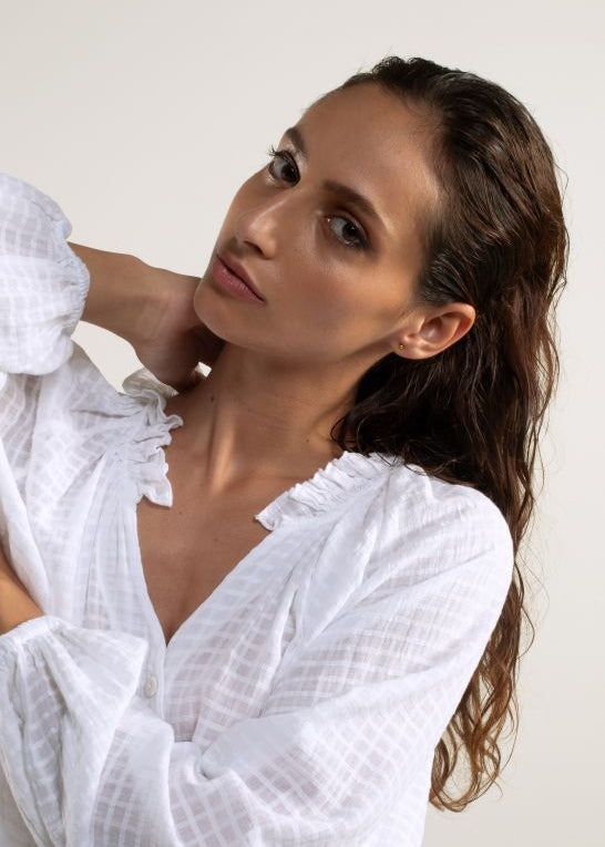 Blouse Virene Blanc