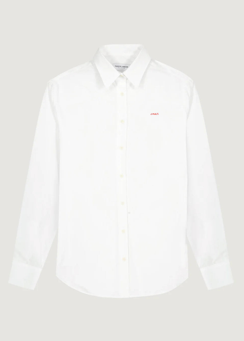 Chemise en popeline de coton amour
