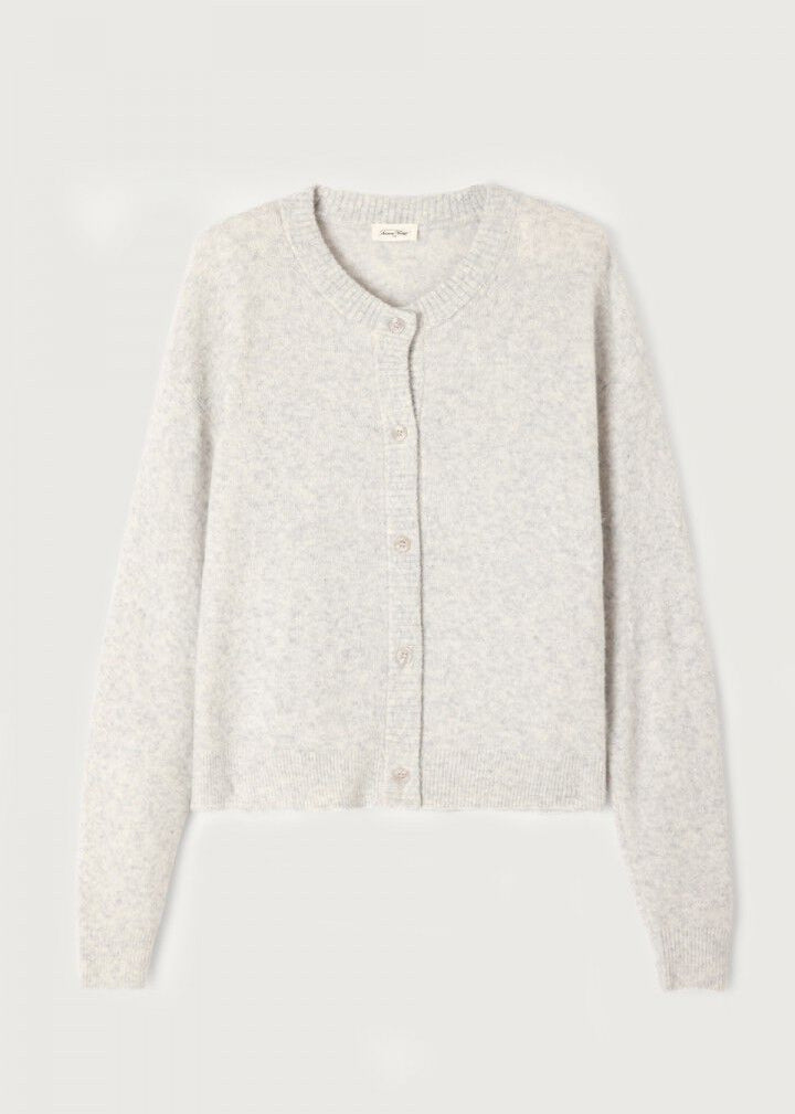 Gilet Damsville gris chiné