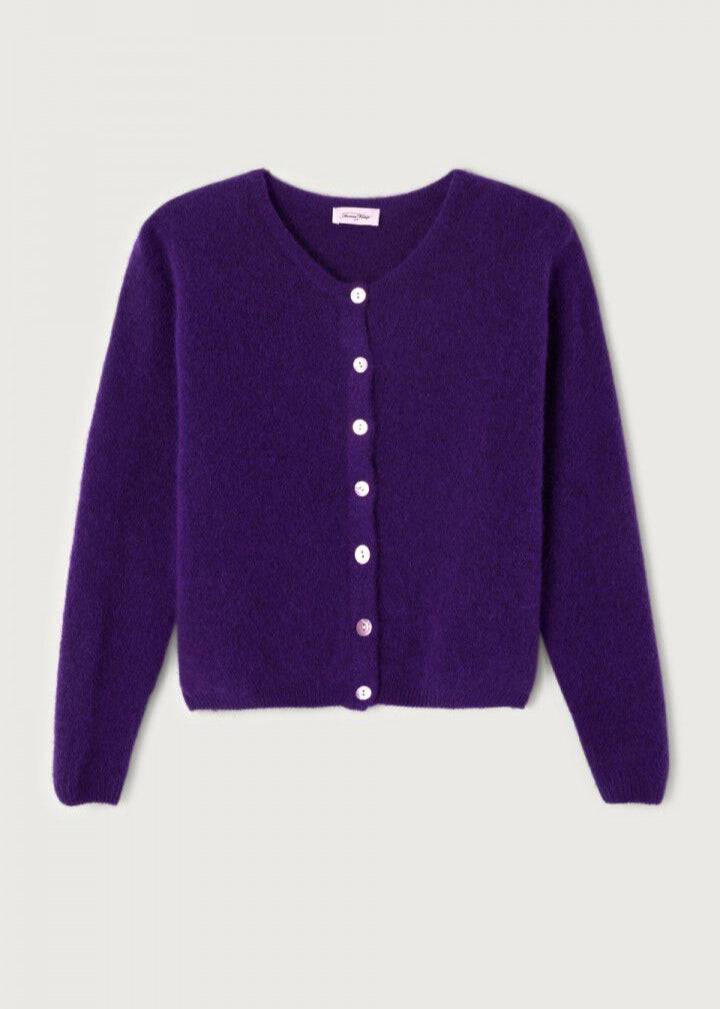 Gilet Vitow aubergine