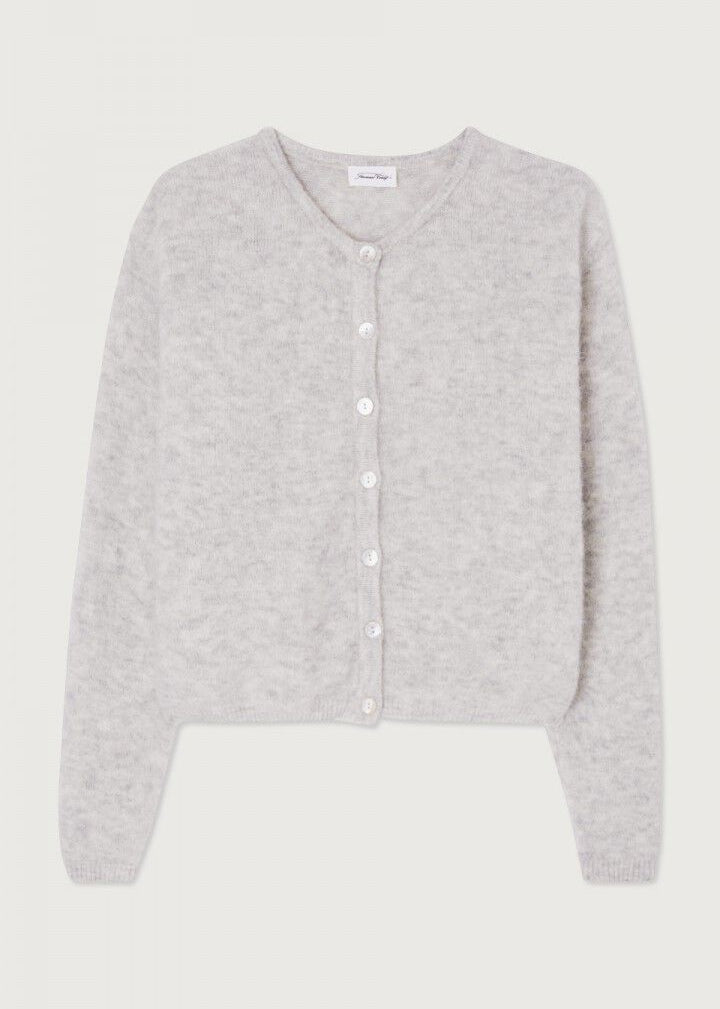 Gilet Vitow gris clair chiné