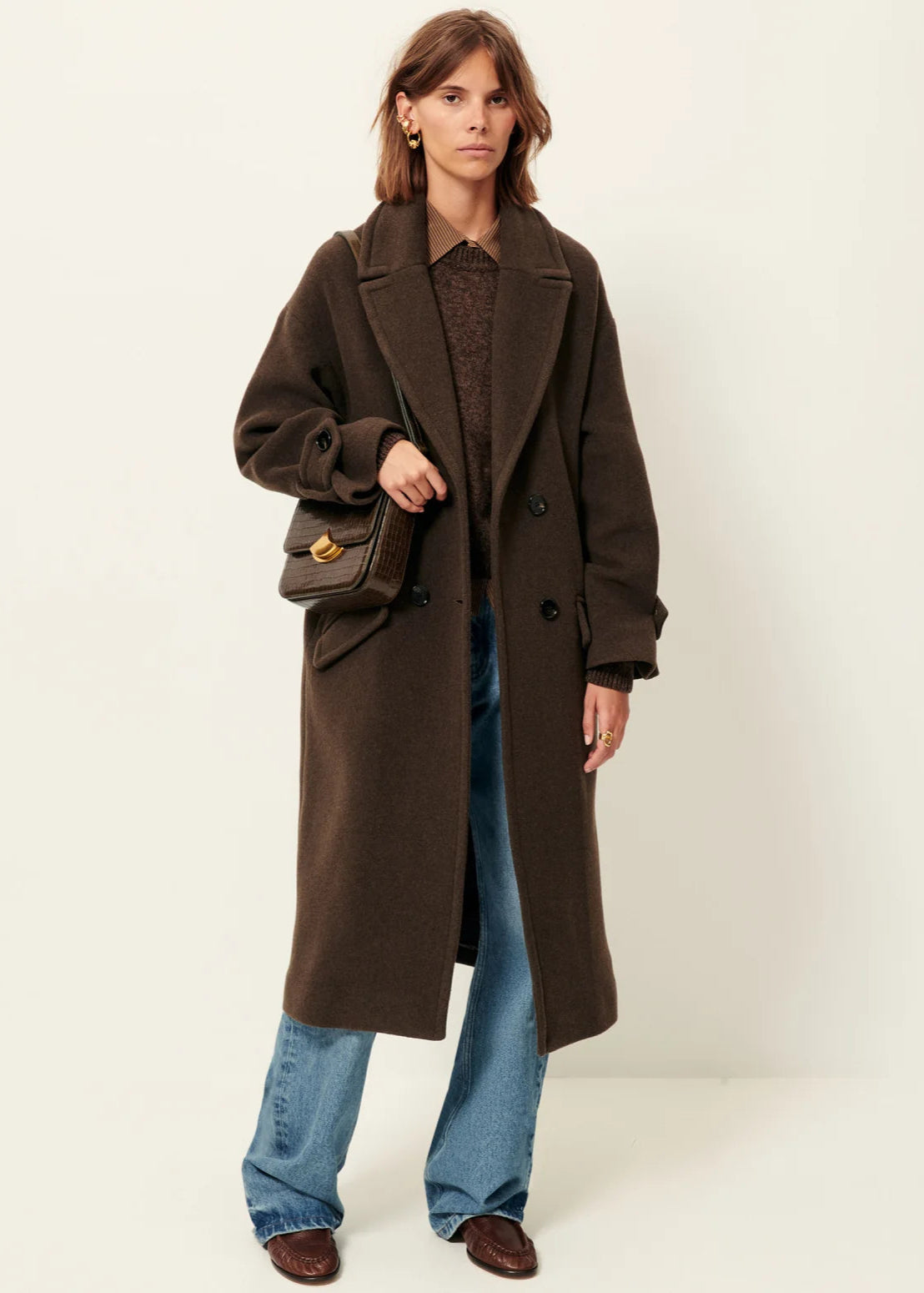 Manteau Mia Marron