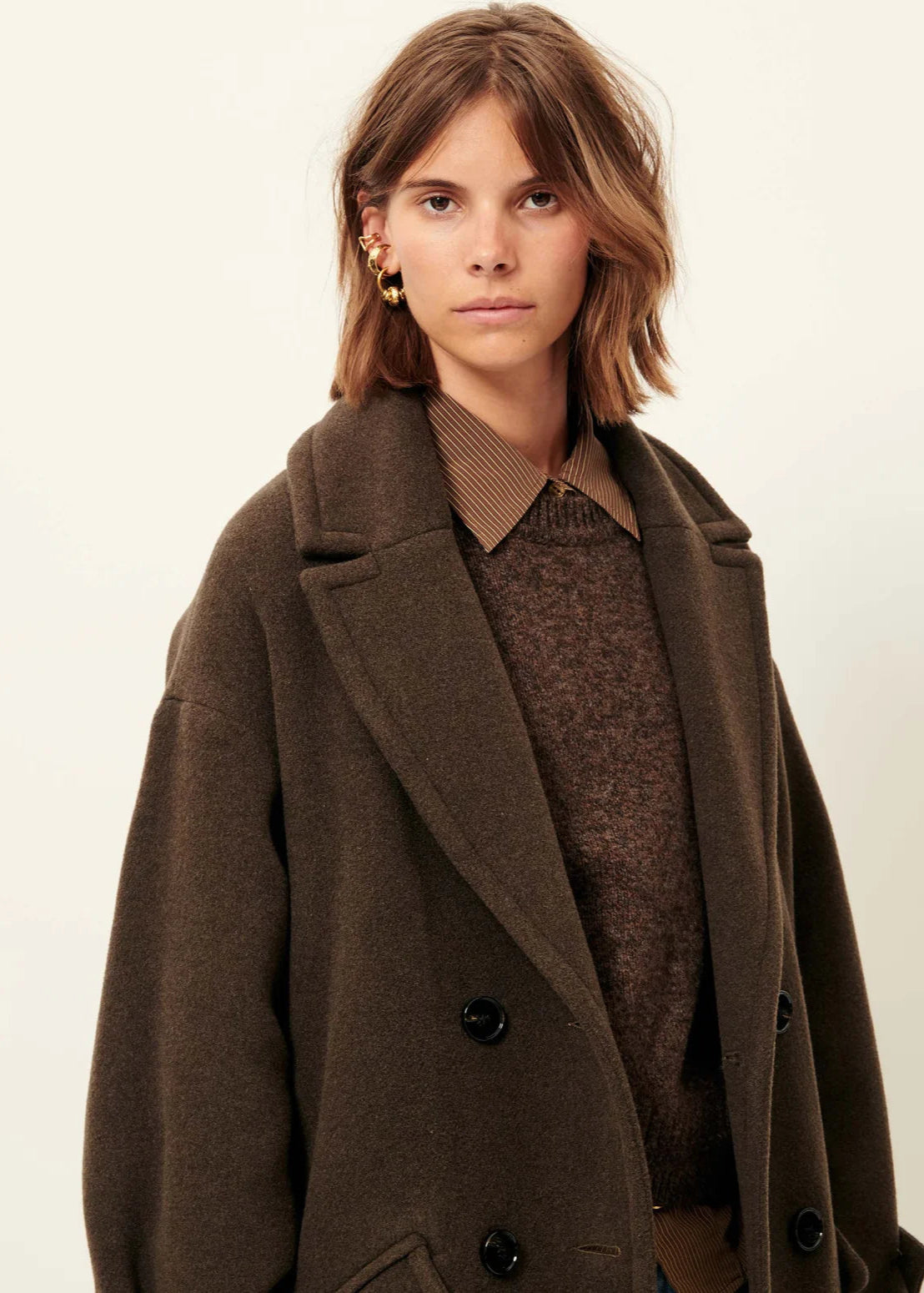 Manteau Mia Marron