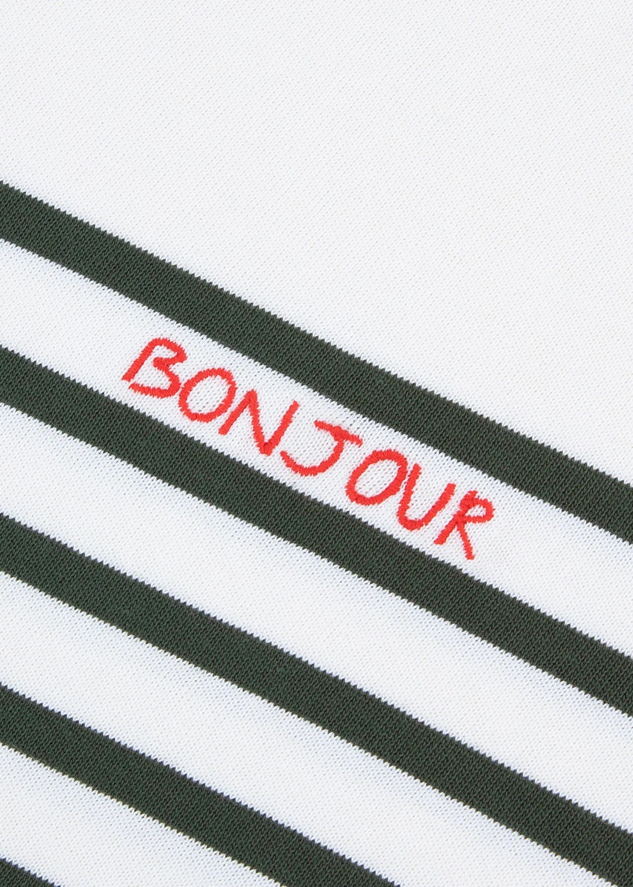 Marinière Bonjour Kaki