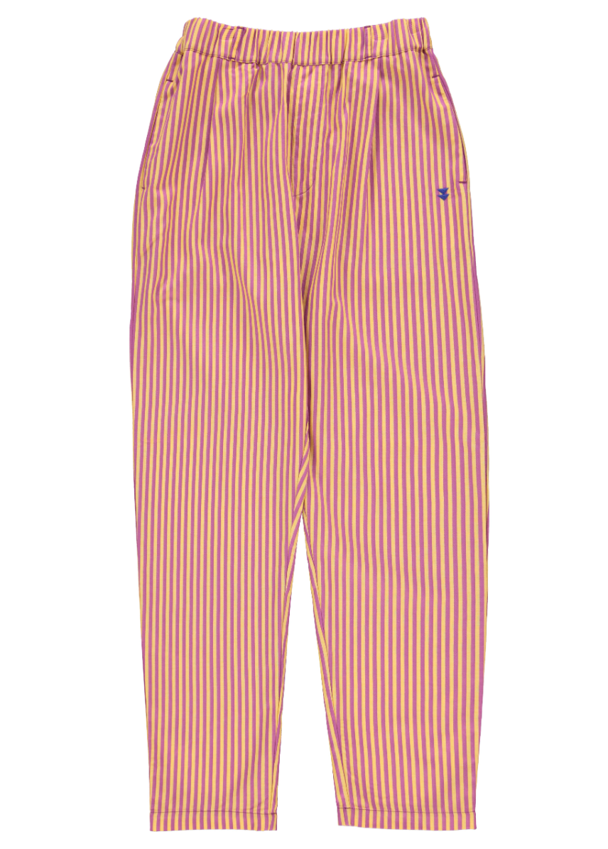 Pantalon Yellow & fuschia stripes