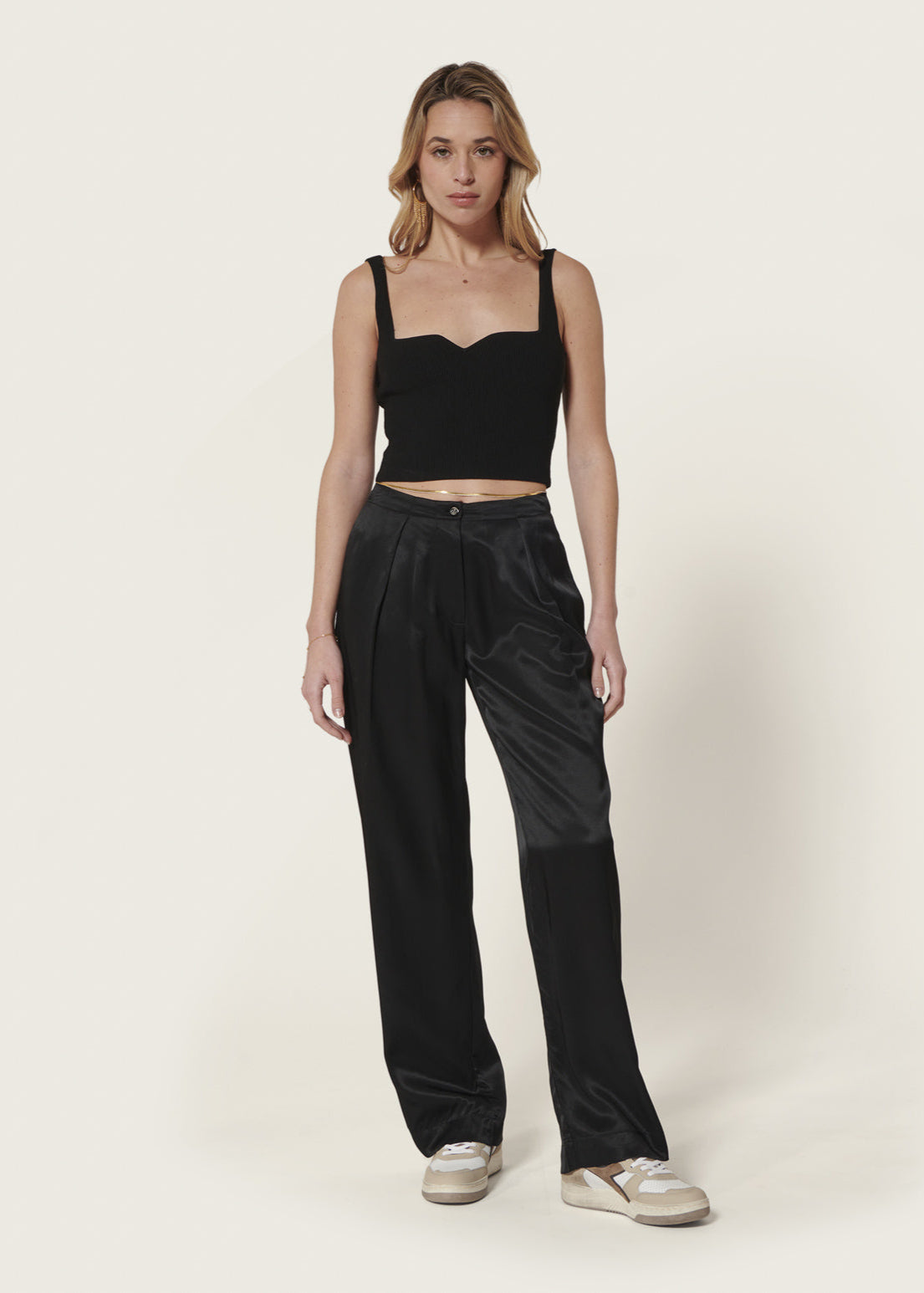 Pantalon super long Noir