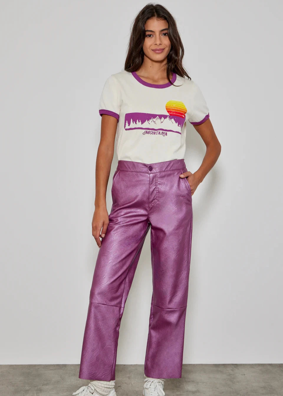 Pantalon Meghan rose