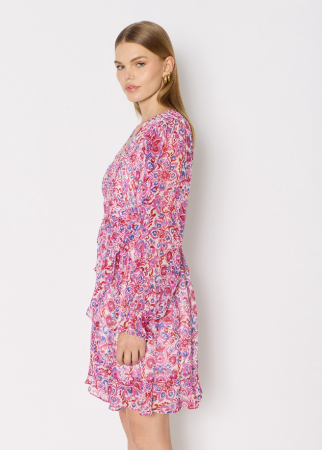 Robe RAZIK courte imprimée