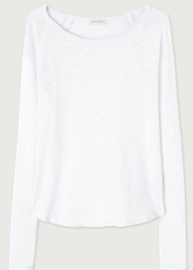 T-Shirt Manches Longues Sonoma Blanc - Len Concept