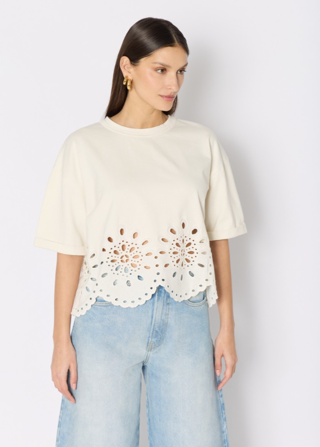 T-shirt Broderie TEVANA