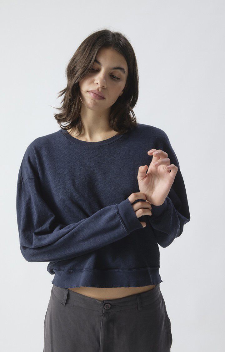 T-shirt Sonoma court manches longues navy