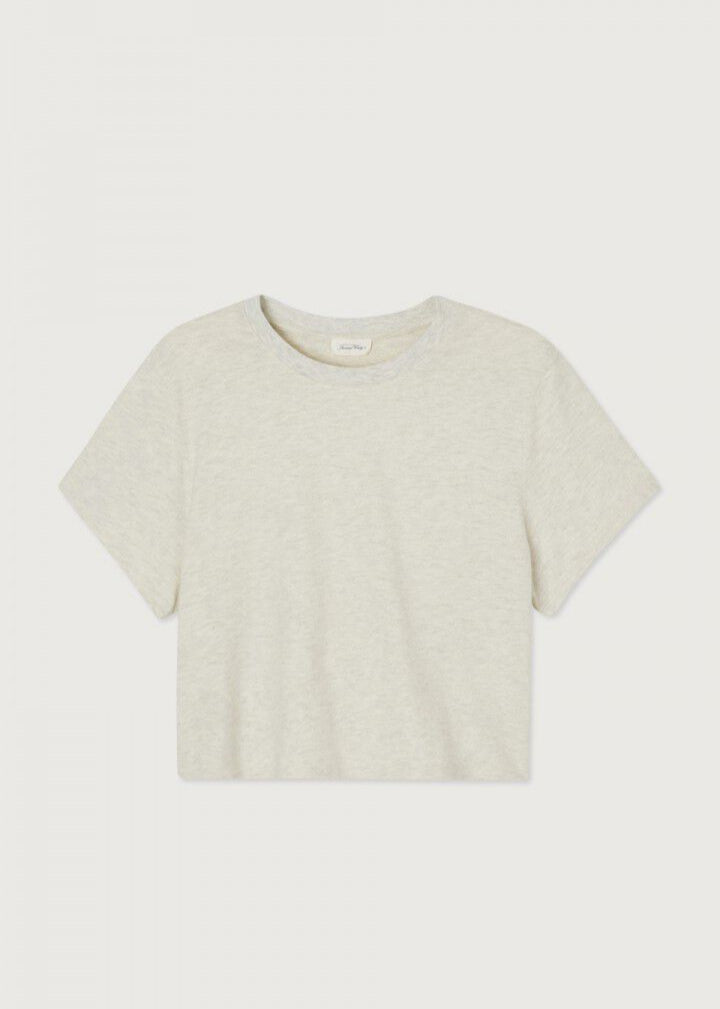 T-shirt Manches Courtes Ypawood court Gris chiné
