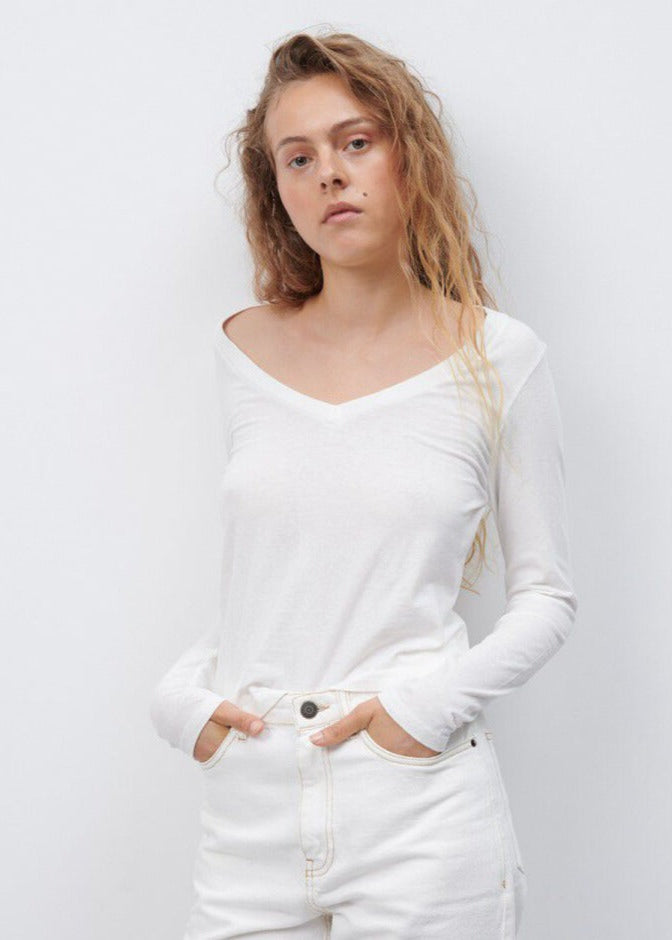 T-Shirt Manches Longues Gamipy Blanc