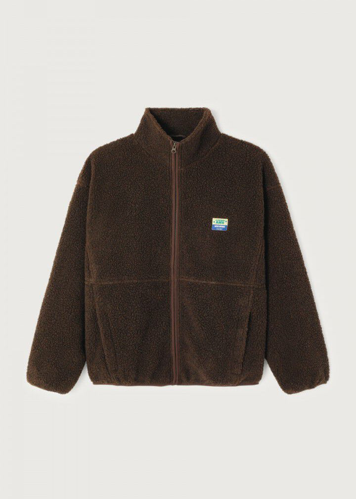 Veste Hoktown manches longues Marronnier