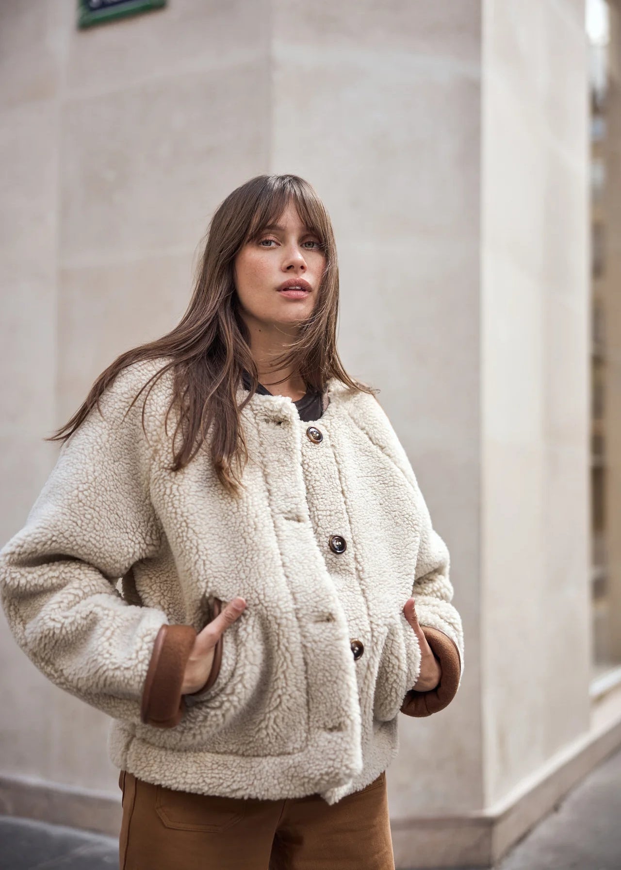 Veste Mattea Greige