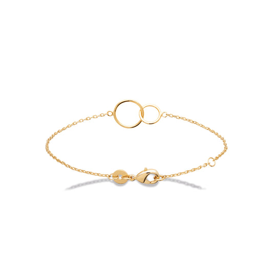 Bracelet ronds entremêlés