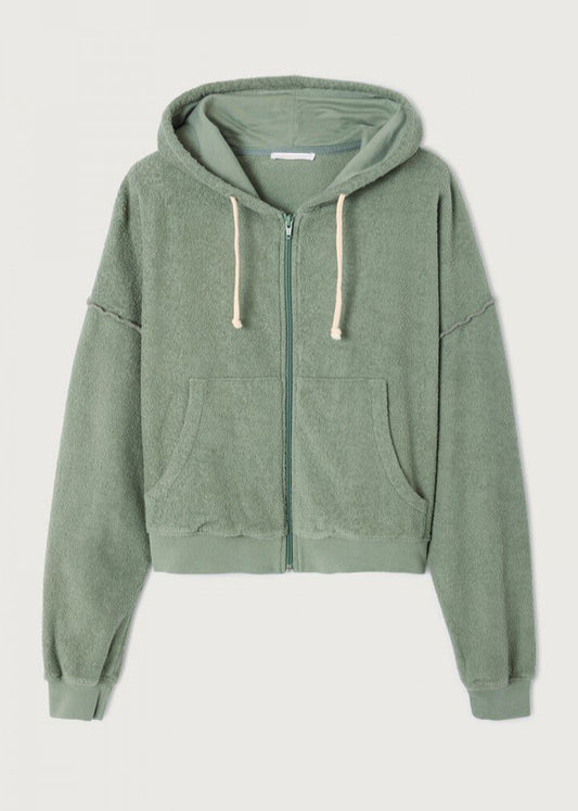 Sweat Zippé Bobypark Argile