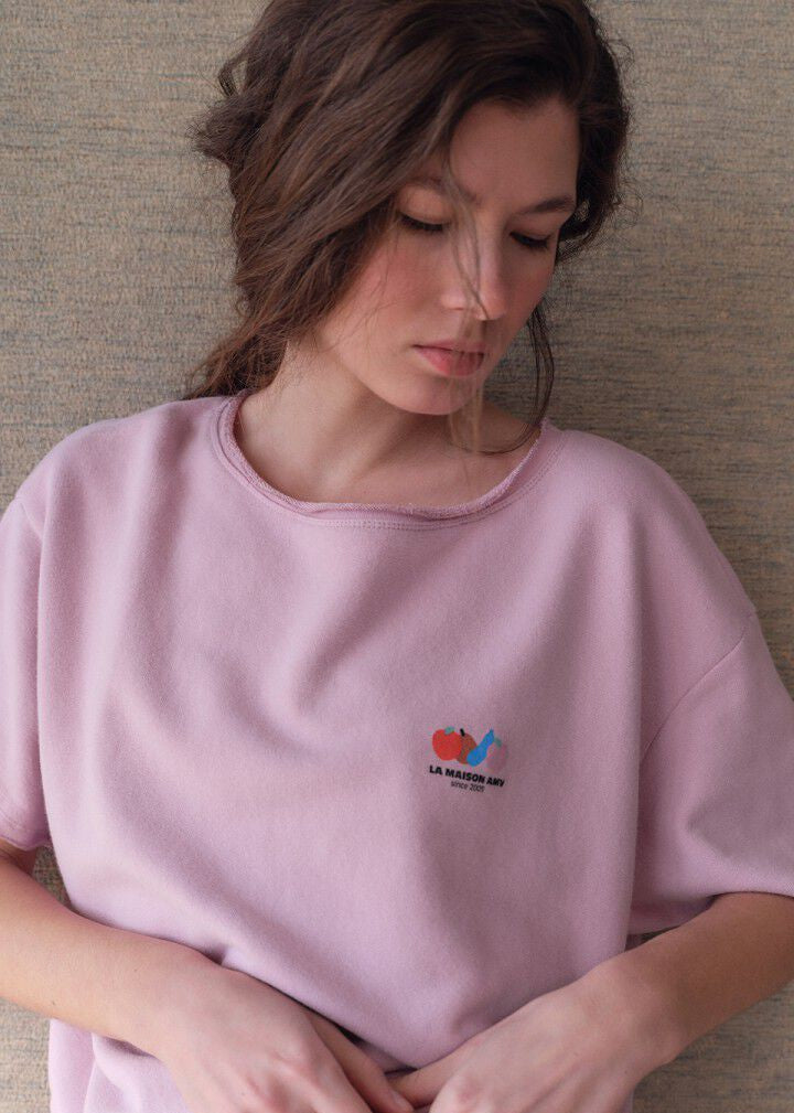 T-shirt Atubay Orchidée