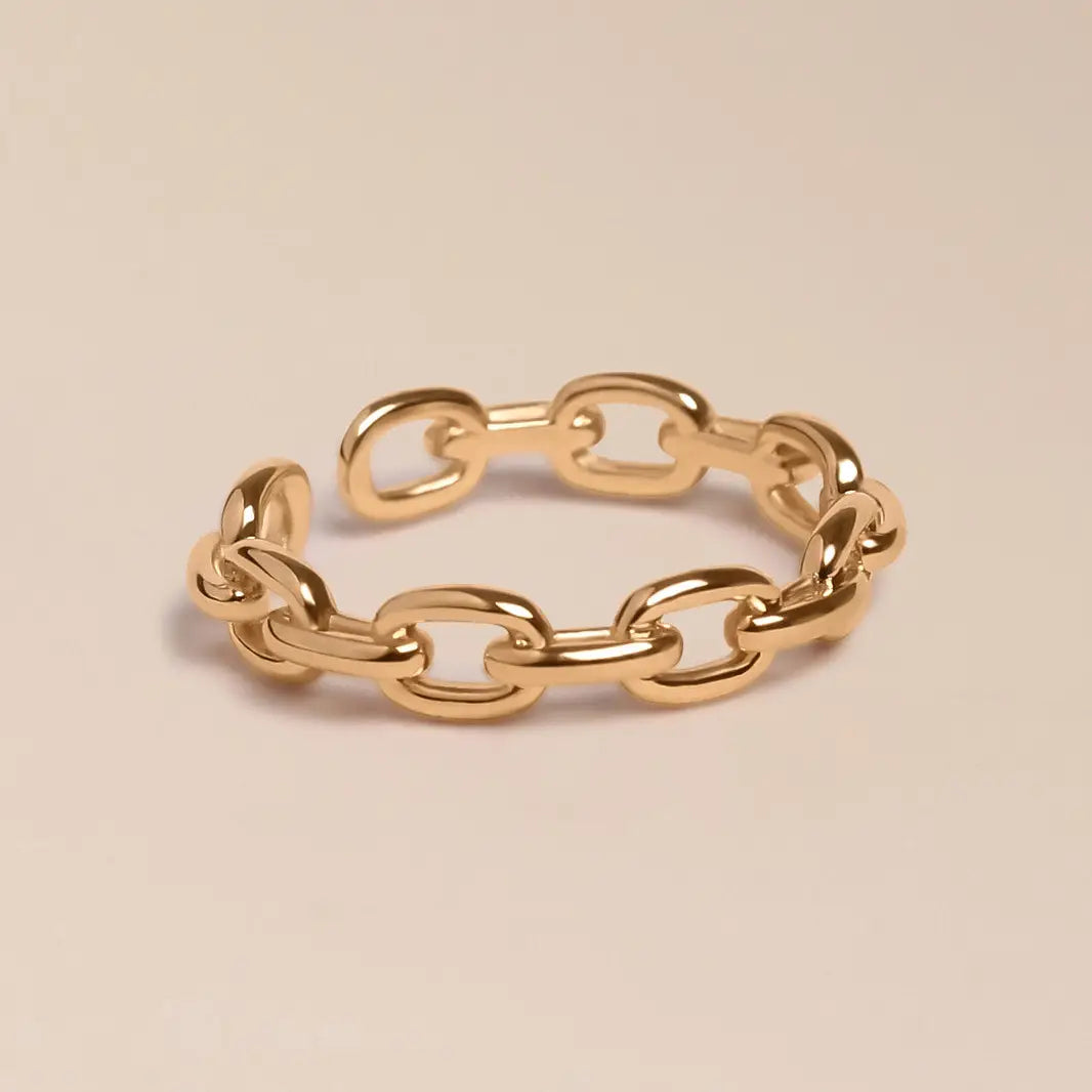 Bague chaîne