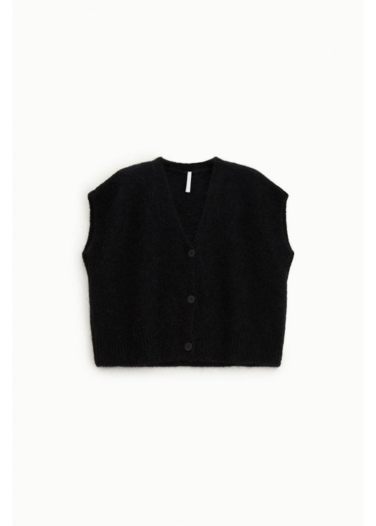 Gilet sans manches noir