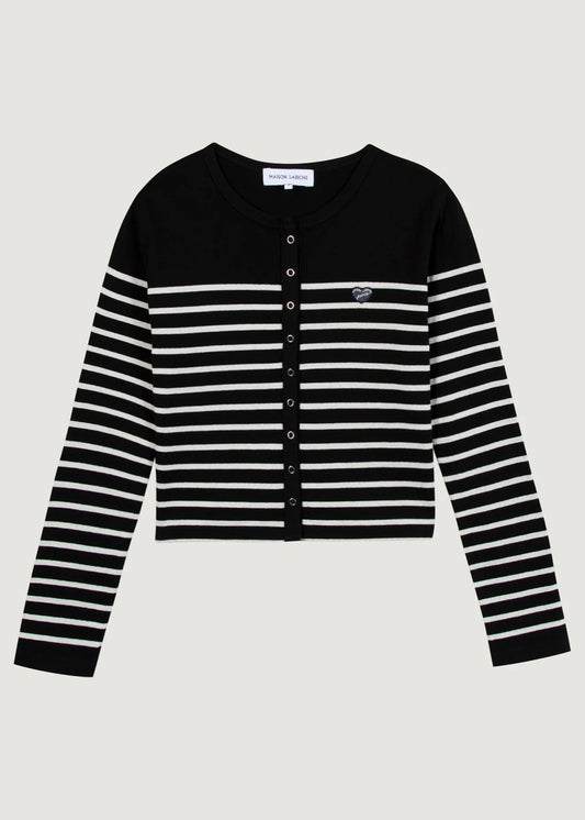Cardigan Marinière