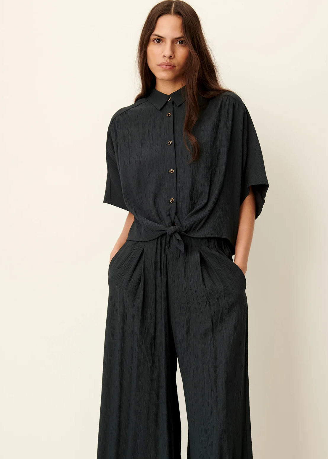 Chemise Alfassa Smoke green