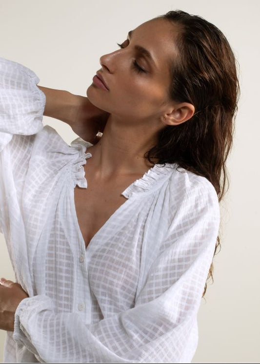 Blouse Virene Blanc
