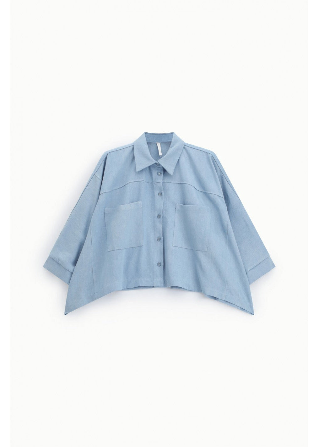 Chemise courte oversize