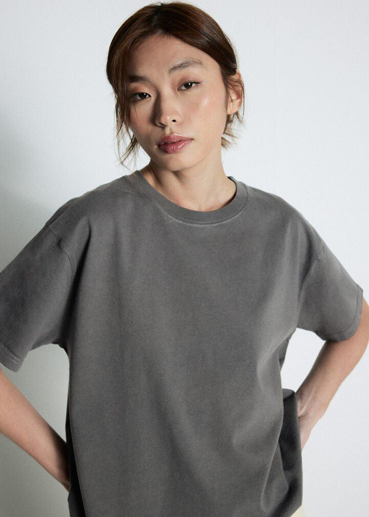 T-shirt Fizvalley Acier