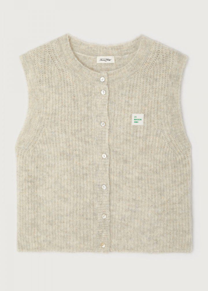 Gilet East Poudreuse chiné