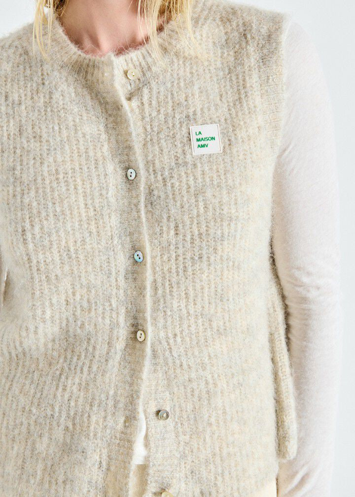 Gilet East Poudreuse chiné