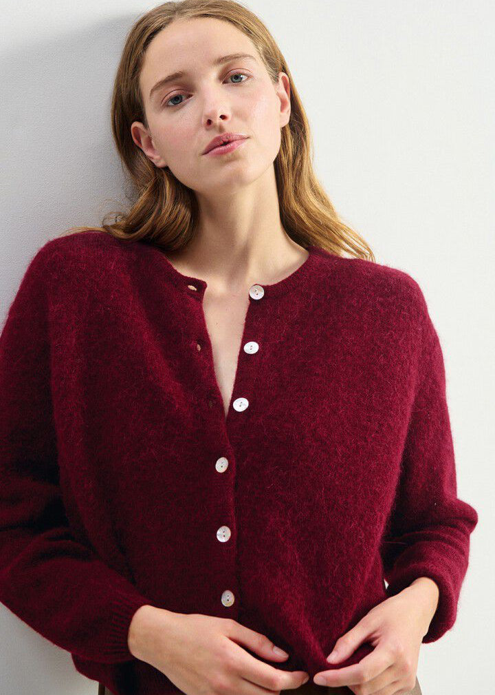Gilet Vitow Cerisier