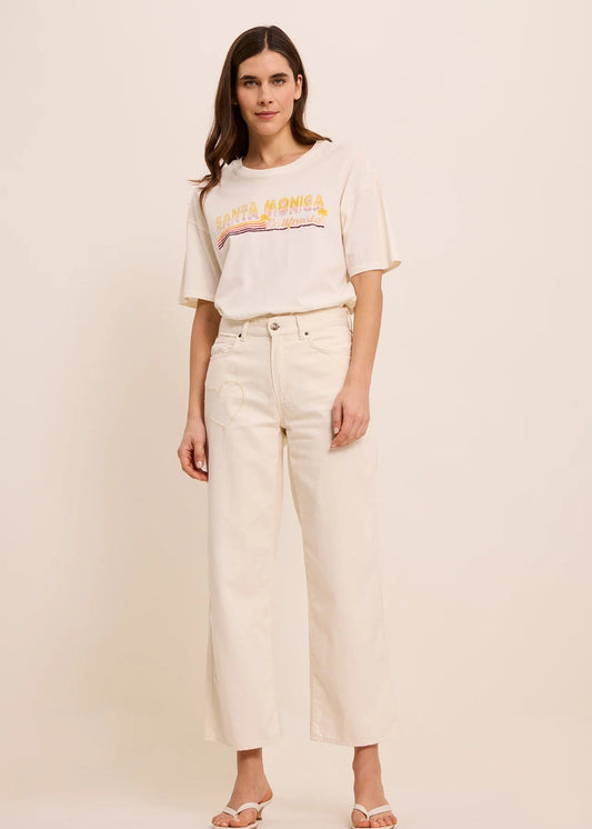 Jean Lena off white