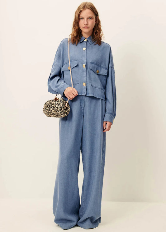 Pantalon Provenco blue