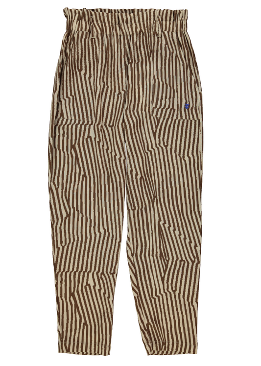 Pantalon Sand & brown stripes