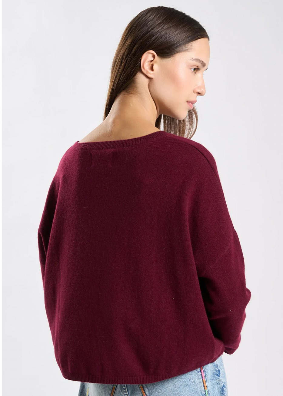 Pull Monroe Bordeaux