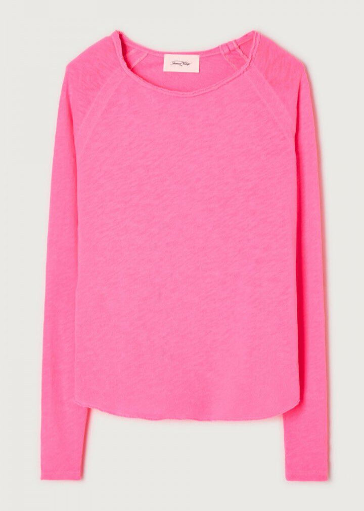 T-Shirt Manches Longues Sonoma Pink Acid fluo