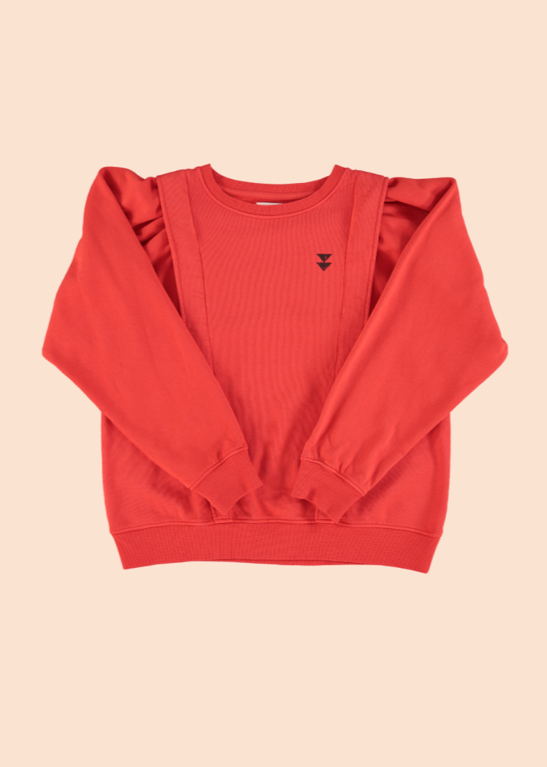 Sweat ajusté Rouge