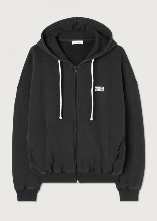 Sweat Zippé Izubird Reglisse