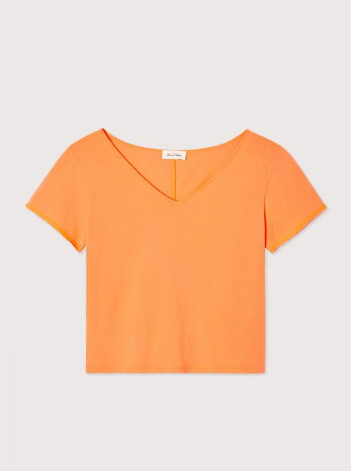 T-Shirt Aksun Orange Fluo - Len Concept