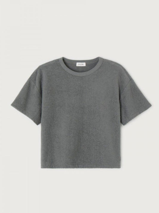 T-Shirt Bobypark Manches Courtes Eponge Gris