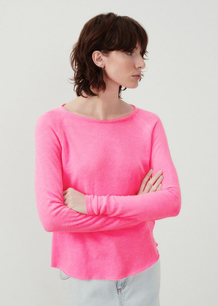 T-Shirt Manches Longues Sonoma Pink Acid fluo