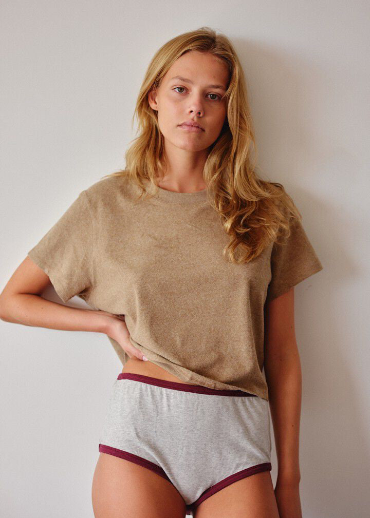 T-shirt Ypawood manches courtes Macchiato