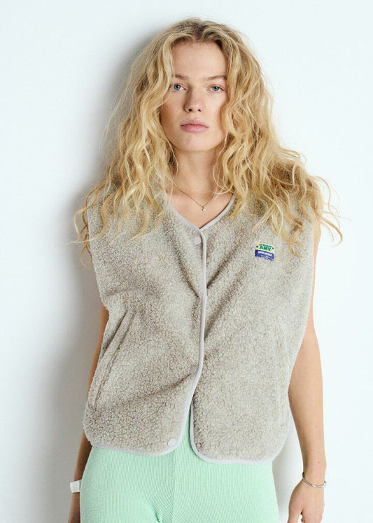 Veste Sans Manches HOKTOWN Polaire chiné
