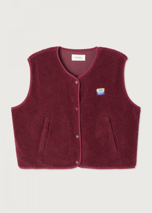 Veste Sans Manches HOKTOWN Bordeaux