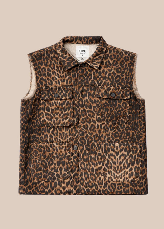Veste Vanessa Léopard